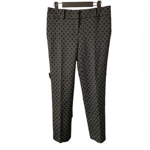 ANN TAYLOR PATTERNED DEVIN FIT PANTS